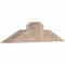 Ekena Millwork Portland Smooth Timber Gable Bracket, Douglas Fir, 36"W x 9"H x 5 1/2"D x 5 1/2"F, 6/12 Pitch GBW036X09X0606POR00SDF - alternate 3